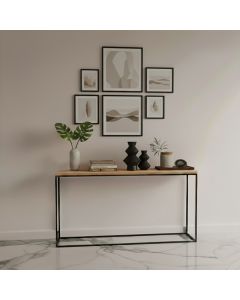 Painel de Madeira Natural Eucalipto 1,8x40x120 Cm para Mesas e Bancos Área Externa
