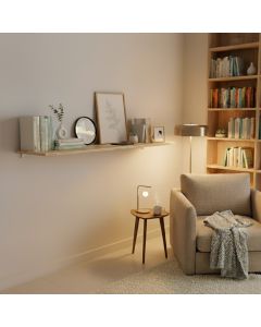 Painel de Madeira Natural Eucalipto 1,8x40x180 Cm para Cachep&ocirc;s e Artesanato &Aacute;rea Interna